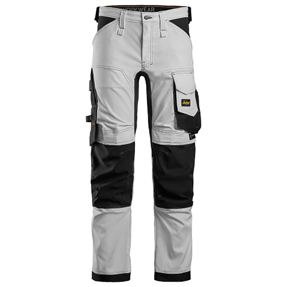 Snickers Trousers Stretch AllroundWork SN (50, White)
