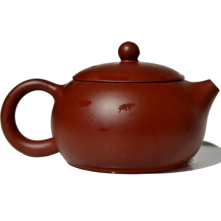 Yxhupot chinesische Yixing-Teekanne, echter DaHongPao Tonrot, Xishi Pots, Kugelfilter (240 ml) 8oz/2