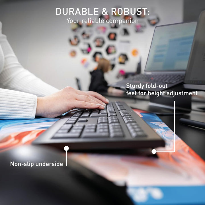 CHERRY DW 3000, Kabelloses Tastatur-Maus-Set, Ungarisches Layout (QWERTZ), 2,4 GHz Funk, Flaches Des