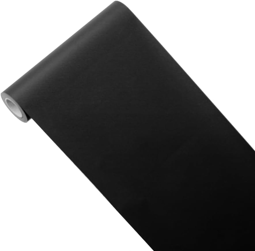 50m x 0,40m JUNOPAX® Geschenkpapier schwarz schwarz 50 m x 0,40 m, schwarz 50 m x 0,40 m