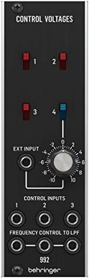 Behringer 992 CONTROL VOLTAGES Legendäres Analog-CV-Routing-Modul für Eurorack, 992 CONTROL VOLTAGES