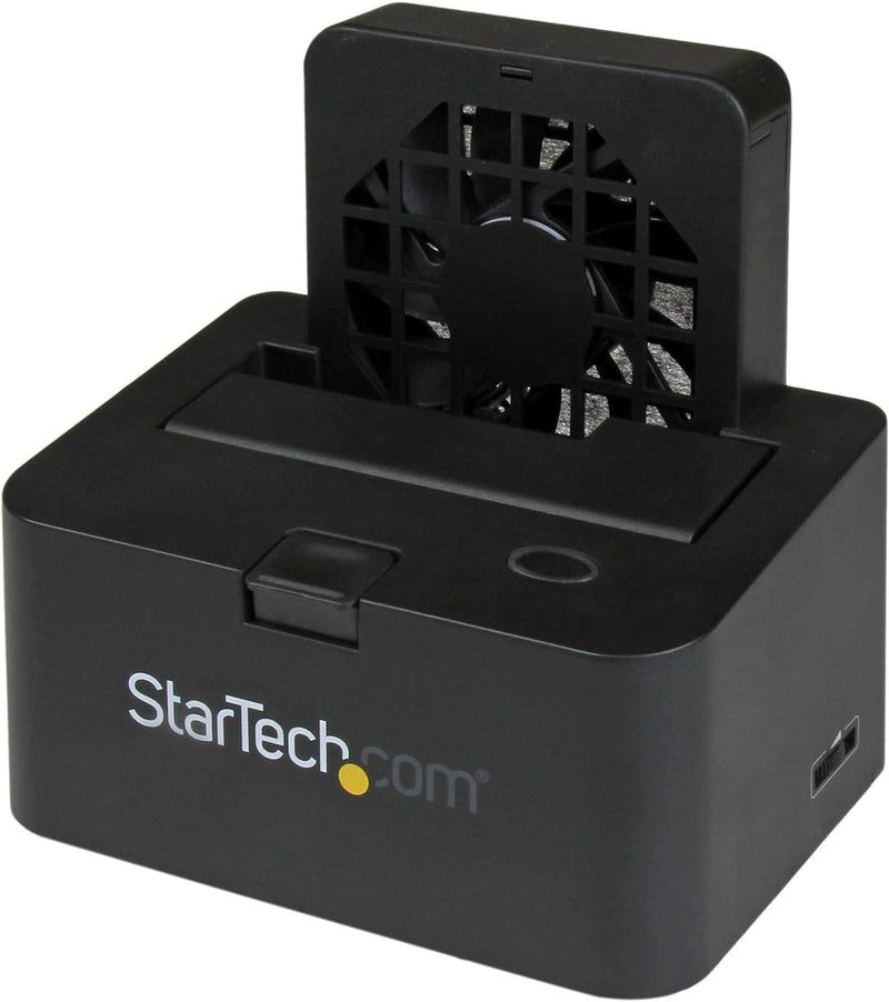 StarTech.com USB 3.0/ eSATA Dockingstation für SATA Festplatten, 2,5/3,5 Zoll HDD / SSD Docking Stat