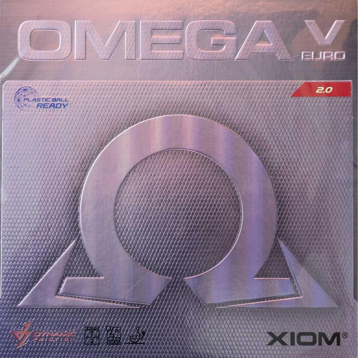 Xiom Belag Omega V Euro 2,0 mm, schwarz 2,0 mm, schwarz, 2,0 mm, schwarz 2,0 mm, schwarz