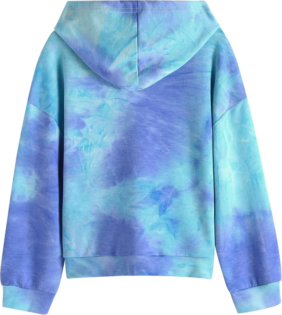 Arshiner Mädchen Hoodie Batik Kinder Pullover Freizeit Mode Sweatshirt mit Kapuze Herbst Winter Lang