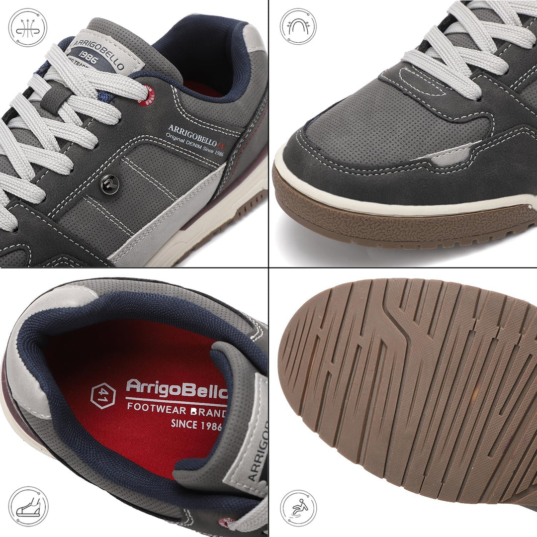 ARRIGO BELLO Schuhe Herren Sneaker Freizeitschuh Berufsschuhe Outdoor Leichtgewicht Walkingschuhe Sn