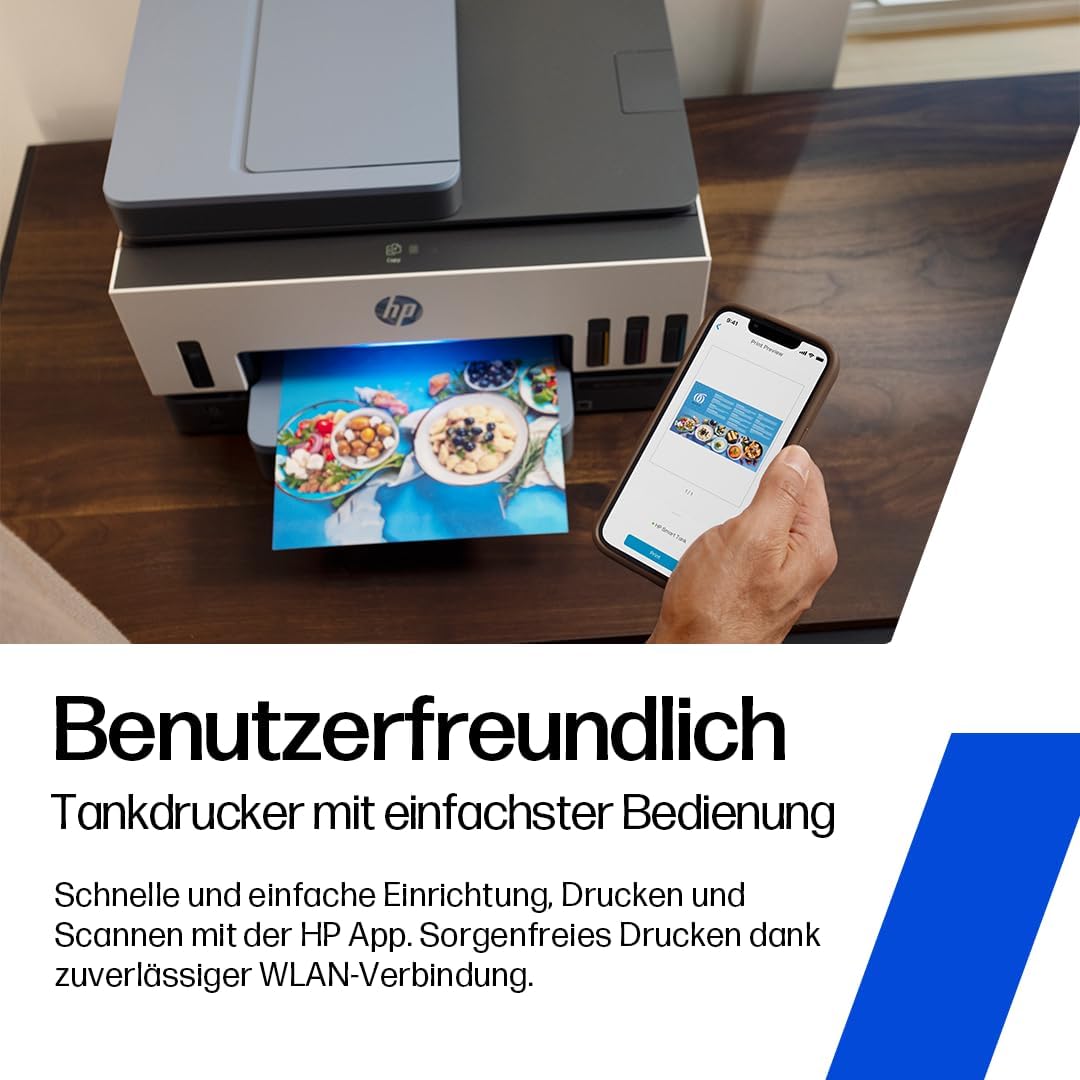 HP Smart Tank 7005 Multifunktionsdrucker (Drucker, Scanner, Kopierer, WLAN, AirPrint, Duplex, inklus