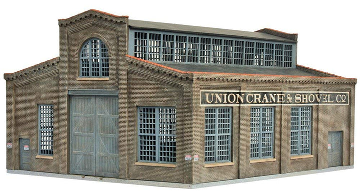 Walthers Cornerstone 933-4021 - Fabrikgebäude Union Crane andShovel, Gebäude