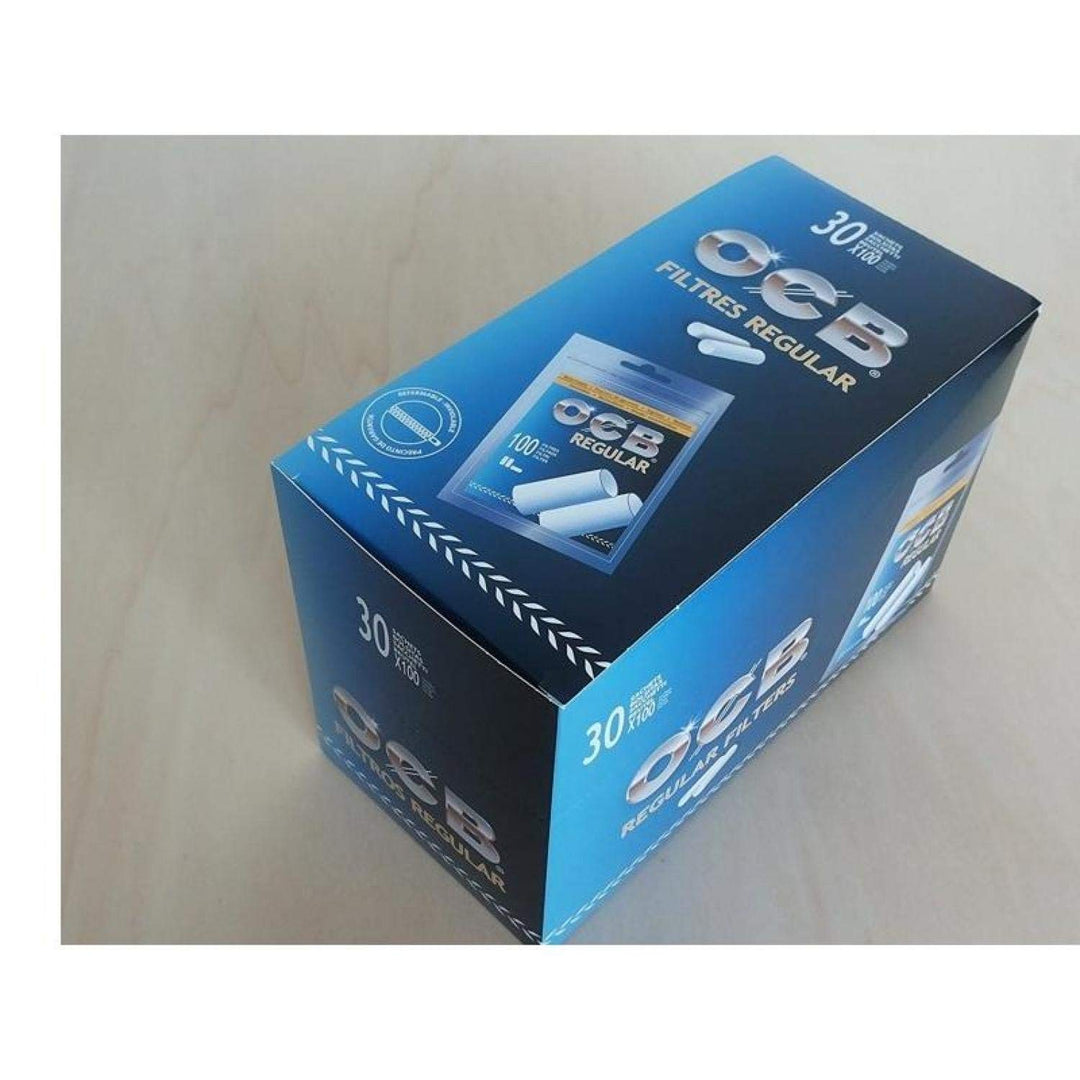 OCB 15442 Drehfilter Regular, 30 Packungen, 100 Stück, 7, 5 mm