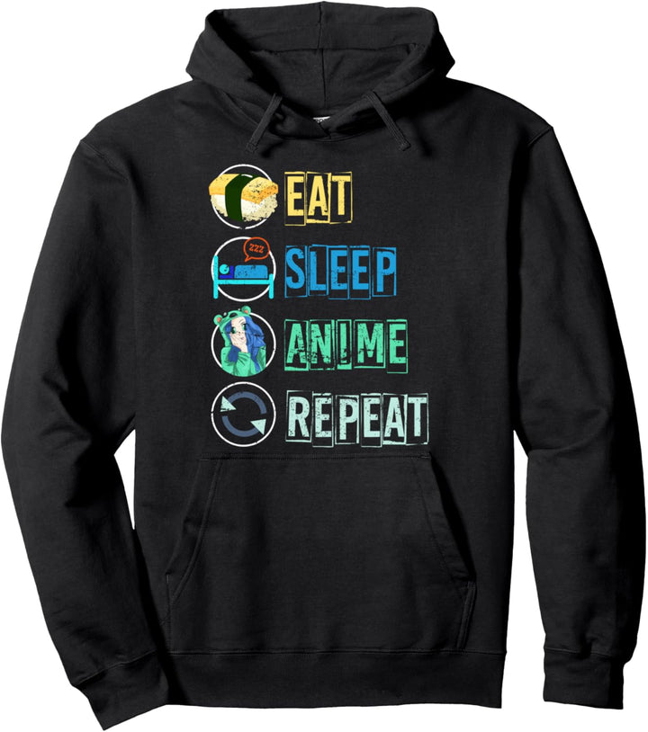 Japanisches Sushi Japan Manga Otaku Kawaii Lustiges Anime Pullover Hoodie
