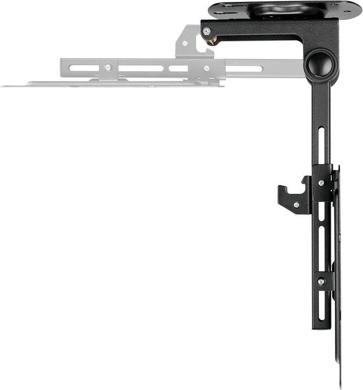 HALTERUNGSPROFI Premium TV Deckenhalterung, bis zu 105° neigbar für Dachschrägen, Höhe verstellbar,