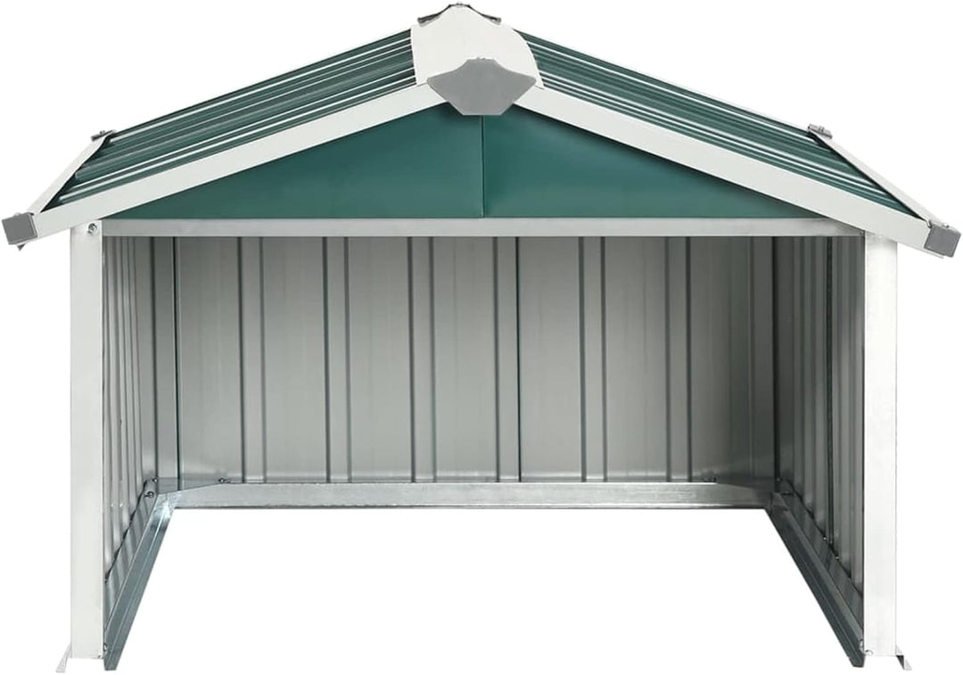 Tidyard Rasenmäher Garage Stahlkonstruktion Mähroboter Garage Rasenrobotergarage Gartenhaus Carport