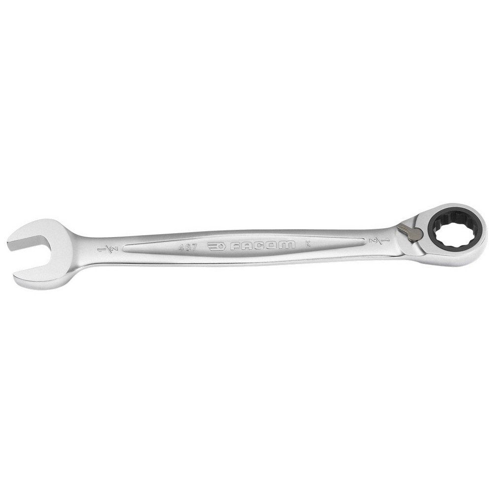 FACOM Knarren-Ring-Gabelschlüssel1/2 Zoll, 1 Stück, 467.1/2