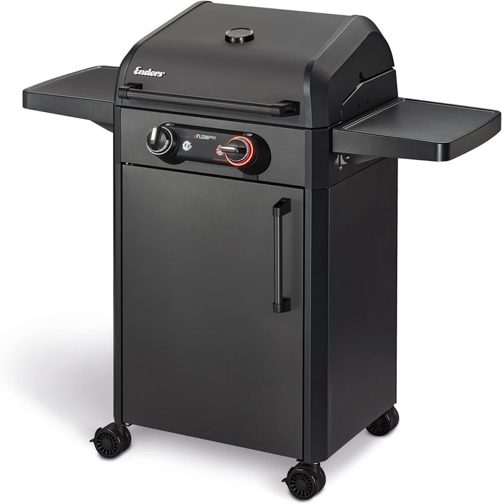 Enders® Elektrogrill eFLOW PRO 2 TURBO™ aus der SHADOW-Serie & ® SWITCH GRID Pfanne Bundle mit Pfann