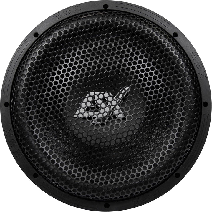 ESX SXE12D2-30 cm (12”) Subwoofer incl. Schutzgitter aus der SIGNUM-Serie | 1000W max
