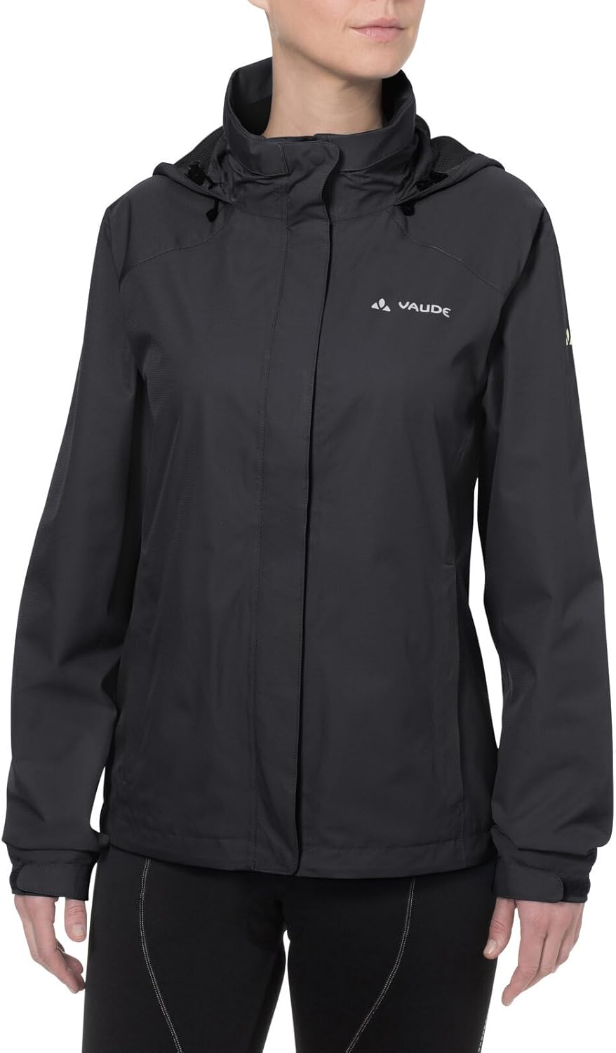 VAUDE Escape Bike Light Regenjacke Damen – Gefütterte Regenjacke mit 2-Lagen Membran, reflektierende