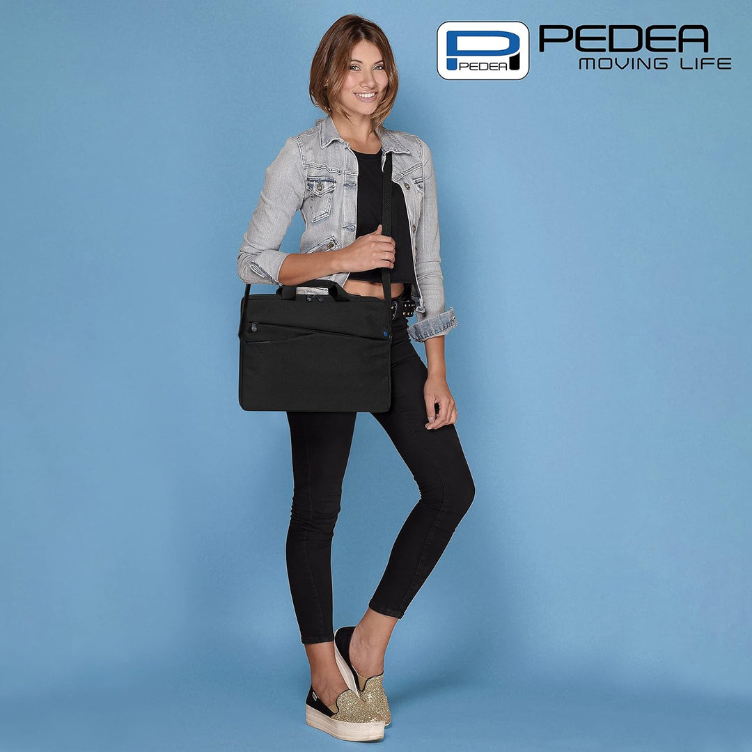 Pedea - Laptoptasche *Fashion* Notebook-Tasche bis 17,3 Zoll - Laptop Umhängetasche mit Schultergurt