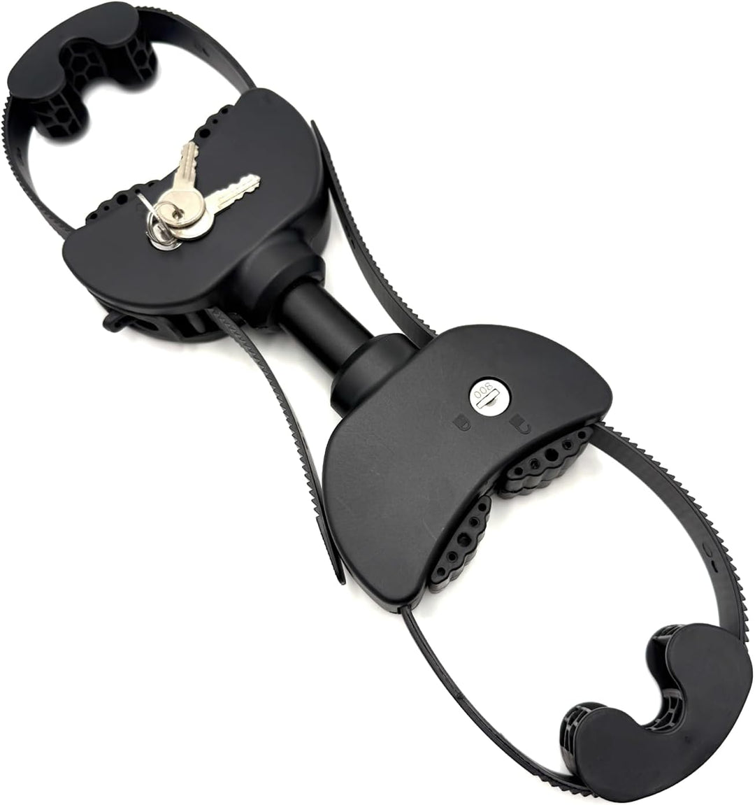 TEOV Beidseitig Rahmenhalter für Fahrradträger Länge 20CM, Verstellbarer Strap-Rahmenhalter für E-Bi