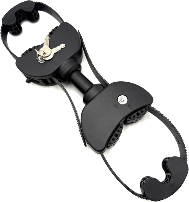 TEOV Beidseitig Rahmenhalter für Fahrradträger Länge 20CM, Verstellbarer Strap-Rahmenhalter für E-Bi