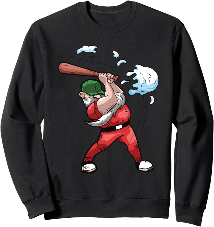 Bester Baseballspieler, Baseball mit Schneeball. Sweatshirt