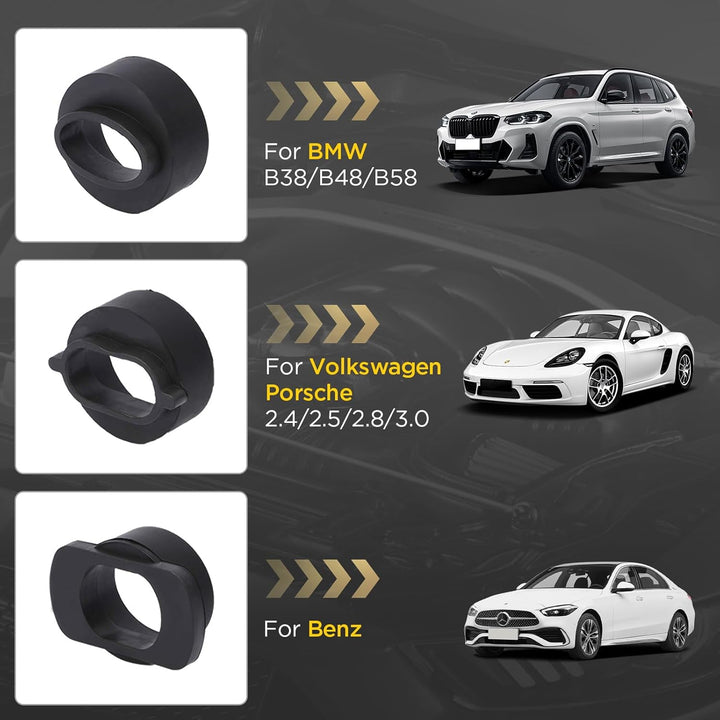 18PCS Walnussbläser-Adapter für HTS558 Walnuss-Sand DE-Kohle-Reiniger, Automotive Walnussbläser-Rein