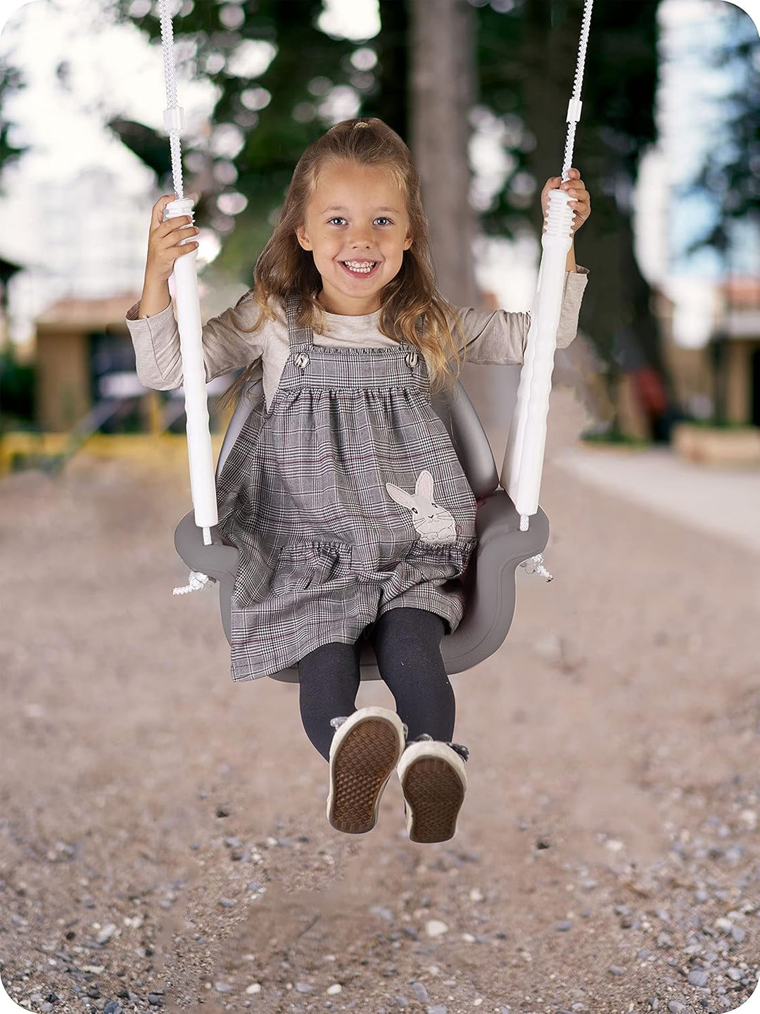 Ricokids, Eimer-Schaukelsitz 3in1, für Kinder von 6 Monaten bis 7 Jahren, modular, rutschfest, ergon