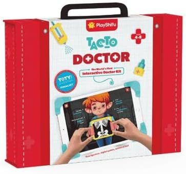 PlayShifu STEM Spielzeug für Kinder – Tacto Doctor (interaktives Kit + App) – Rollenspiel mit echtem