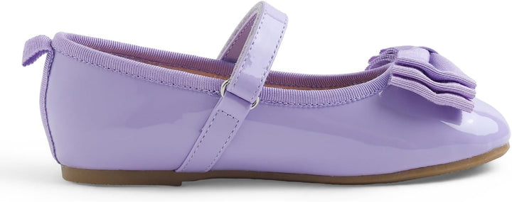Feversole Girls Cute Dress, Mädchen süsses Kleid Mary Jane Schuhe weiche Party Urlaub Ballerinas Fli