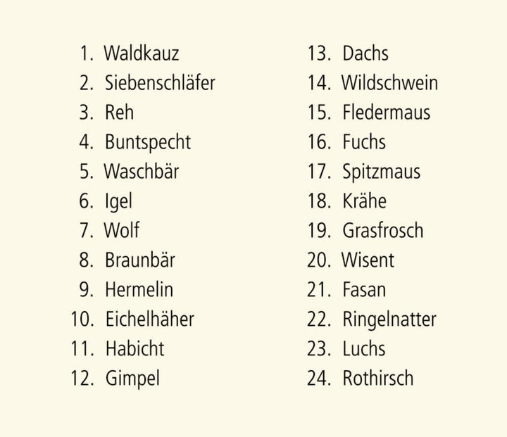 Sound-Adventskalender – Hört ihr die Tiere im Winterwald?: Mit 24 Tierstimmen hinter den Türchen, Ka