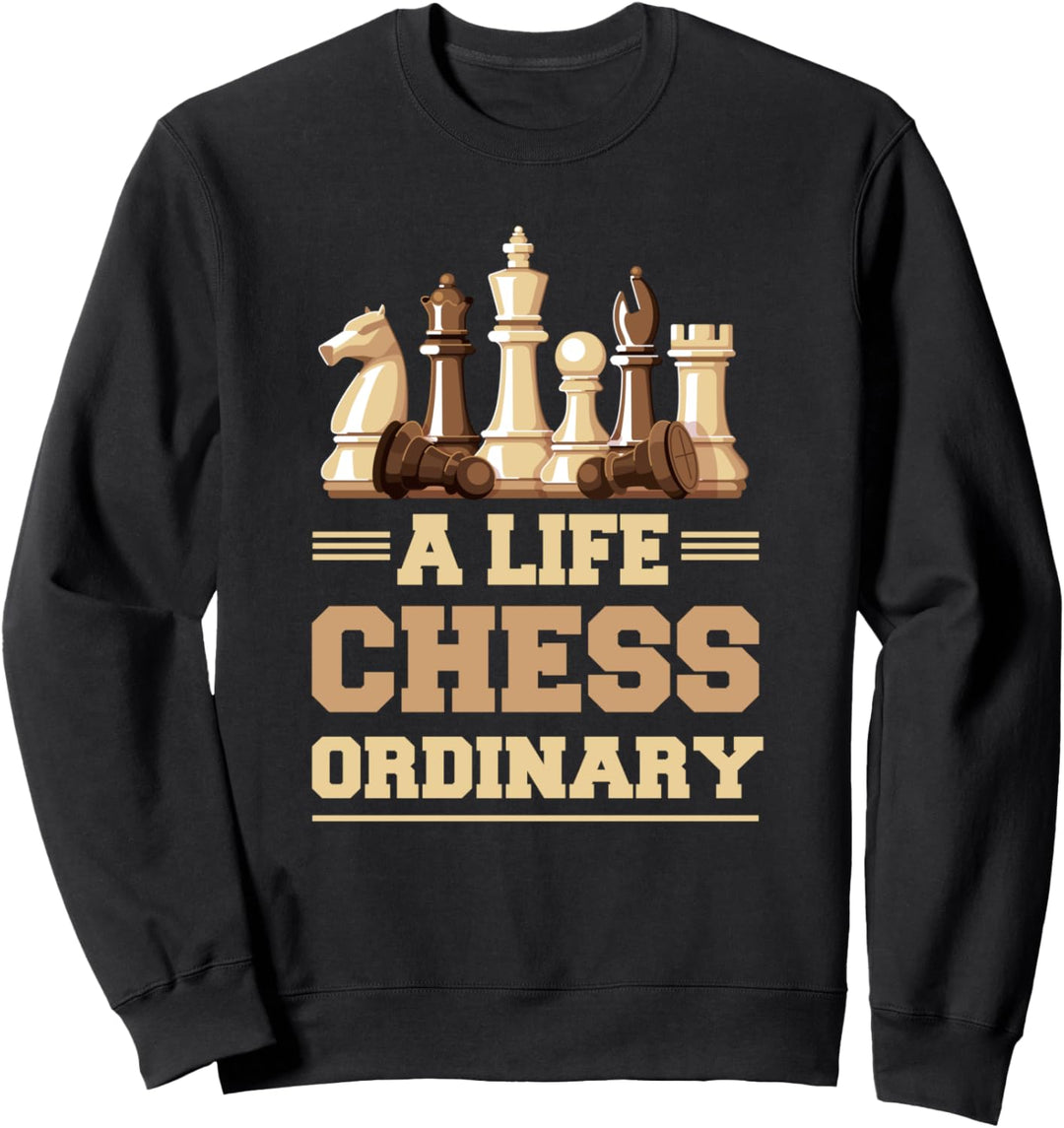 Schachspieler Schachfigur Schachbrett - Schach Sweatshirt