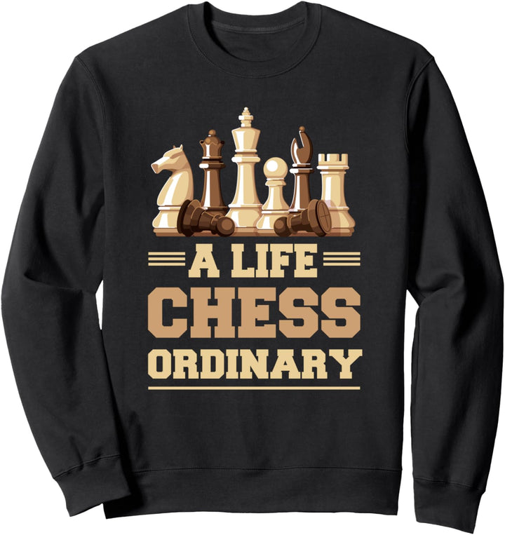 Schachspieler Schachfigur Schachbrett - Schach Sweatshirt