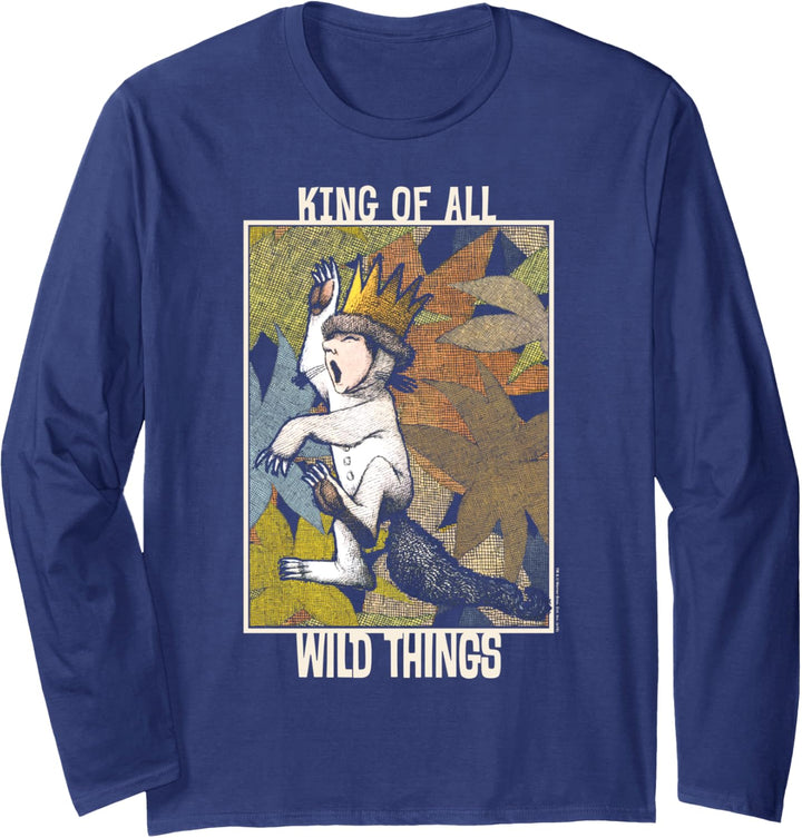 Where the Wild Things Are King of All Langarmshirt