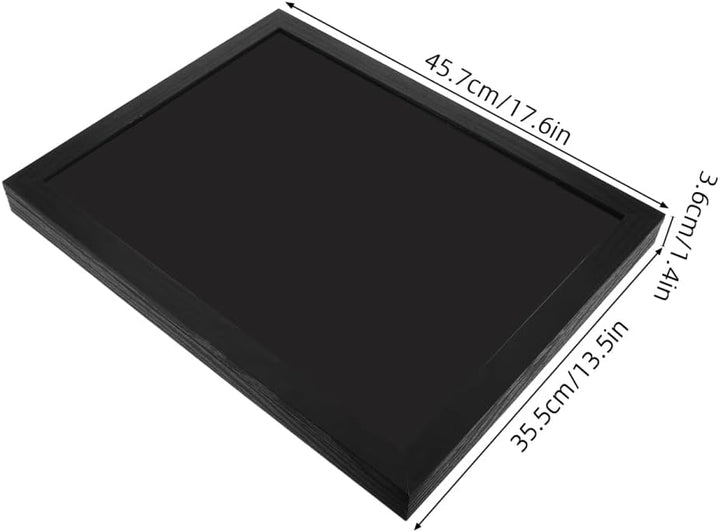 FONDOTIN Grosse Shadow Box Holzrahmen Vitrine für Sporttrikots Fussball Baseball Hockey Schaukasten