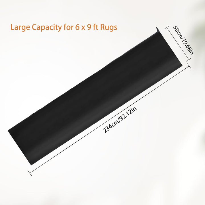 NICENEEDED 92 x 20 Zoll Jumbo-Teppich-Aufbewahrungstasche, Aufbewahrungstasche Für Teppiche Aus Oxfo