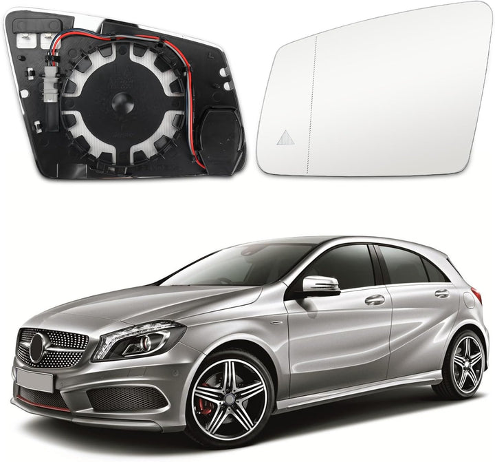 Spiegelglas Ersatz für Mercedes-Benz A B C E S-Class W176 W246 W204 W212 A207 C207 C216, Toter-Winke