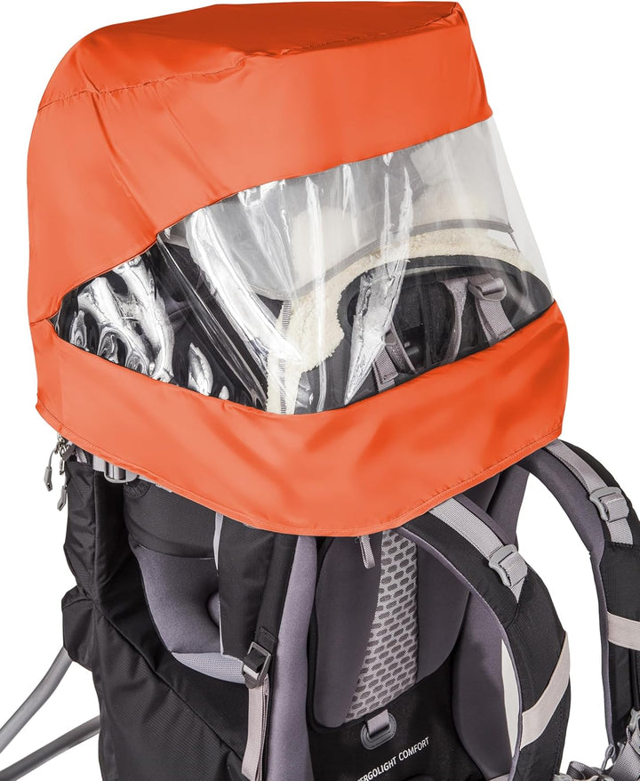 VAUDE Kinder Sonnen und Regendach für Shuttle orange Einheitsgrösse, orange Einheitsgrösse