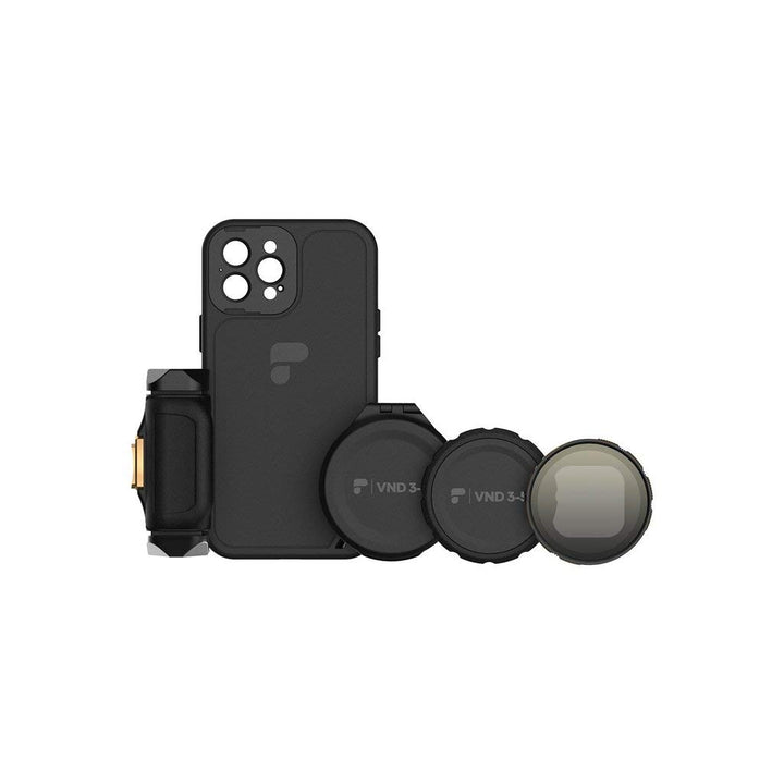 PolarPro - LiteChaser - iPhone 12 Pro - VND Kit - Protective case - Corresponding grip - Variable ND