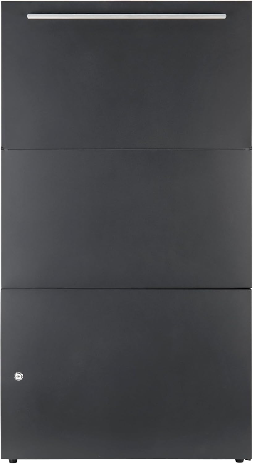 Riesen - Paketbriefkasten, 90 Liter Volumen, für sehr grosse Pakete, XXL Paketkasten, Masse 117 cm x