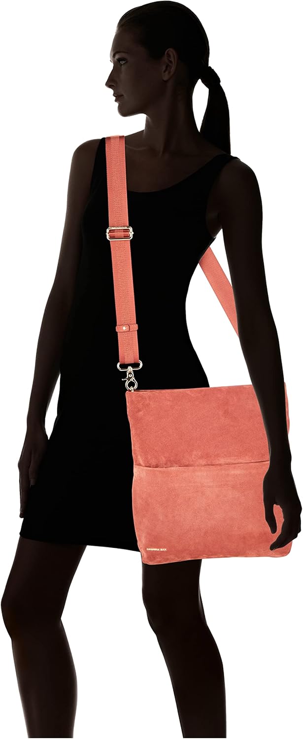 Mandarina Duck Damen Mellow Velvet Kuriertasche, Saddle