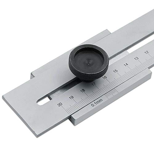 Edelstahl-Lineal, SENRISE Edelstahl-Lineal, Metall-Lineal, Markiermesser, Schneid-Schaber, Lineal fü