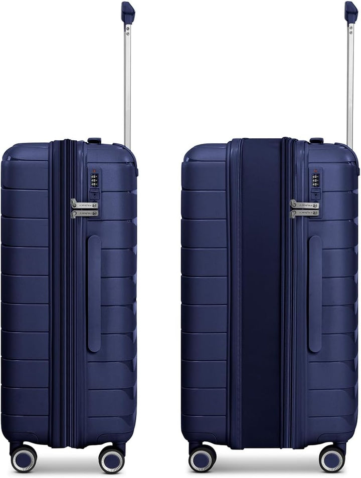 Franky Kabinen-Koffer für Damen und Herren | Kleiner Cabin-Trolley 36 x 20 x 55 cm aus hochwertigem,