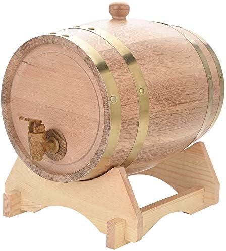 Fass Wein Eichenfass - Vintage Holz Eichenholz Weinfass für Bier Whisky Rum Port, Holzfass Personali