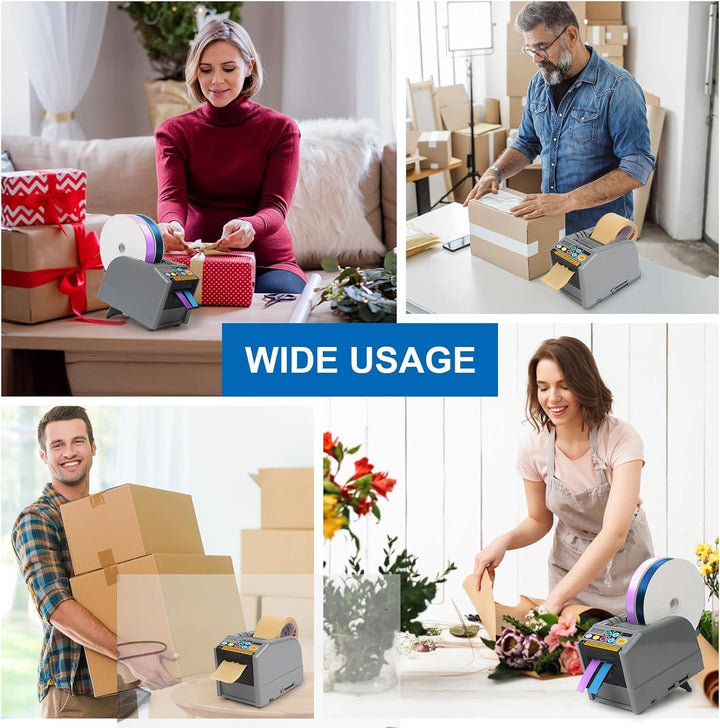 Automatischer Klebebandabroller, Elektrischer Bandschneider Klebebandspender, Automatisch Bandabroll