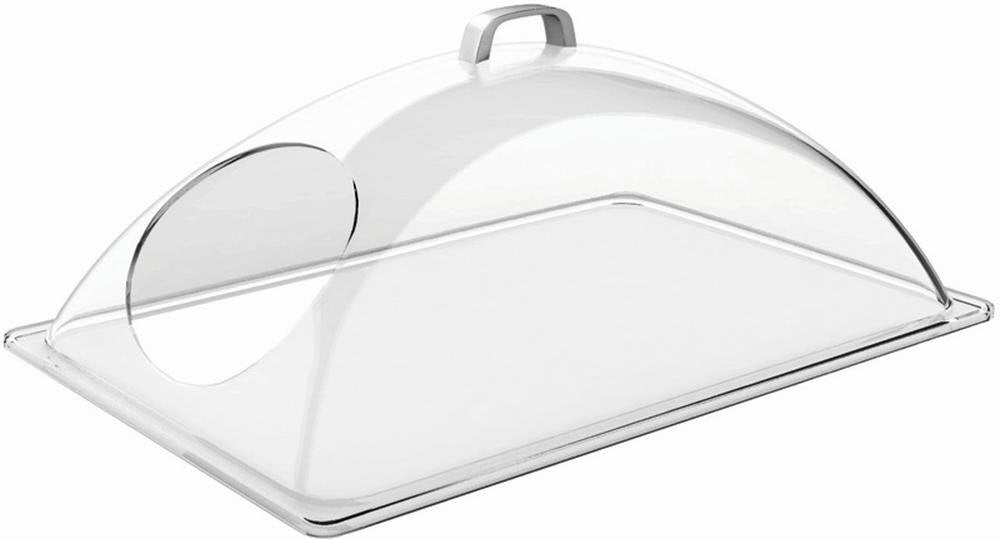 APS GN 1/1 Abdeckhaube, passend für GN 1/1, glasklarer Kunststoff, nahezu unzerbrechlich, ohne Table