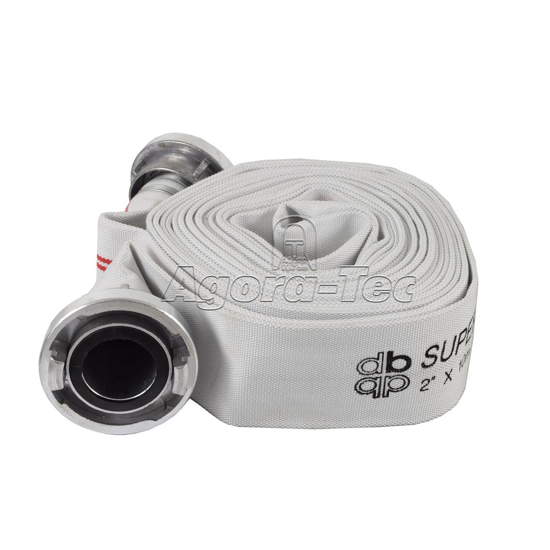 Agora-Tec® C - Schlauch (52mm, 10 bar) / Feuerwehrschlauch/Industrieschlauch/Bauschlauch 10 Meter in