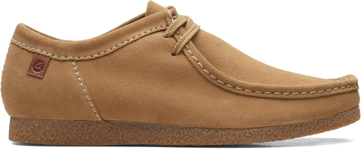 Clarks Herren Shacre Ii Run Mokassin 39.5 EU Dark Sand Suede, 39.5 EU Dark Sand Suede