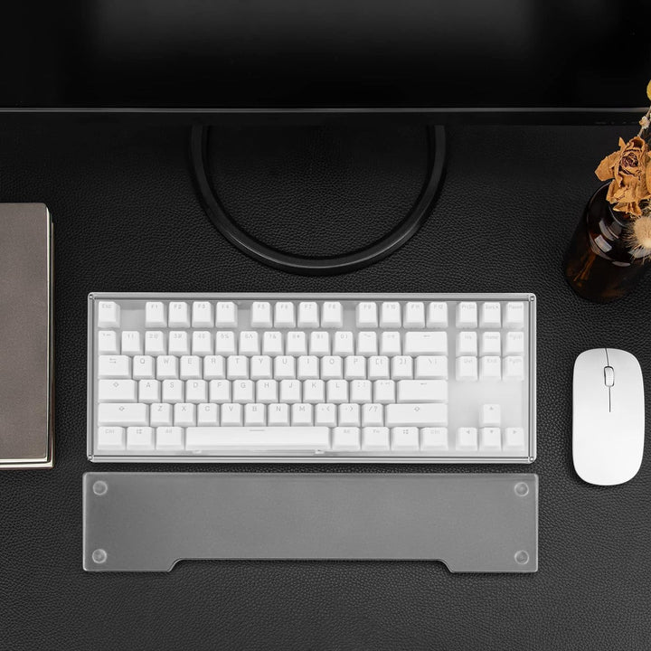 Geekria Acryl Tastatur Handgelenkauflage Kompatibel mit TENKEYLESS(TKL) 80% Kompakte 87 Tasten Tasta