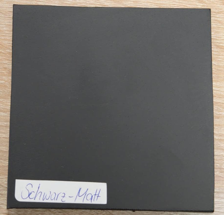 Pflanzkübel, Blumenkübel Fiberglas Säule 30x30x80cm elegant schwarz matt.