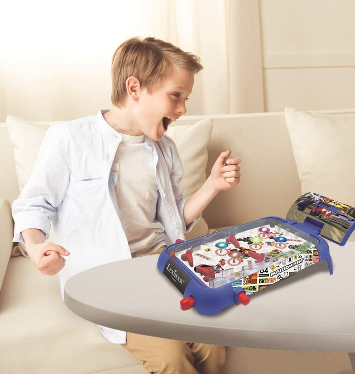 Lexibook JG610NI Mario Kart Nintendo elektronisches Flipperspiel, Action-und Reflexspiel für Kinder