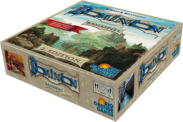 Rio Grande Games 22501413 - Dominion Basisspiel - zweite Edition; Neuauflage des Spiel des Jahres 20