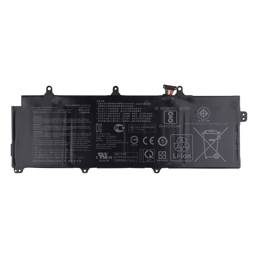 SwarKing Ersatz Akku Kompatibel mit C41N1712 Asus ROG Zephyrus GX501 GX501V GX501VS-GZ036T GX501GI-E